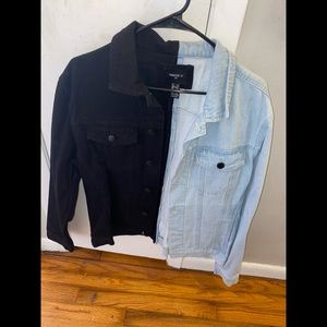 Forever 21 two tone Jean jacket